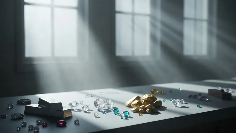 Les matériaux utilisés en joaillerie