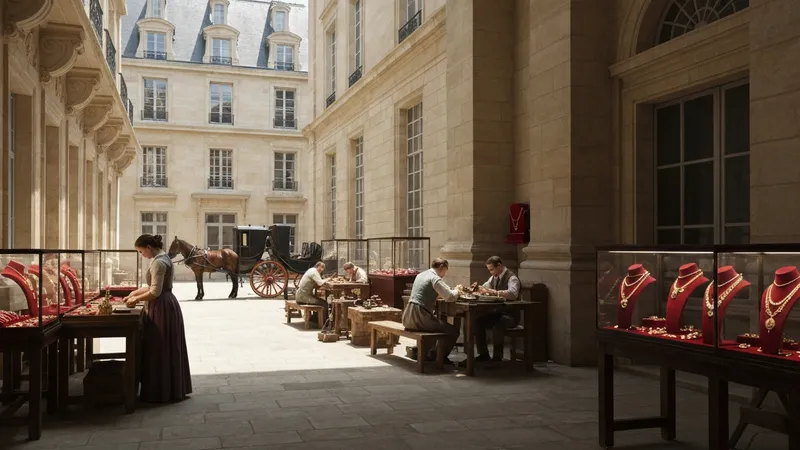 L'artisanat et la joaillerie au XIXe siècle