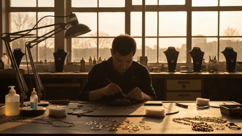 L'entretien des bijoux en or et argent