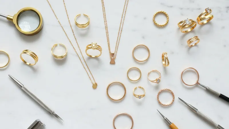 L'or et ses nuances en joaillerie